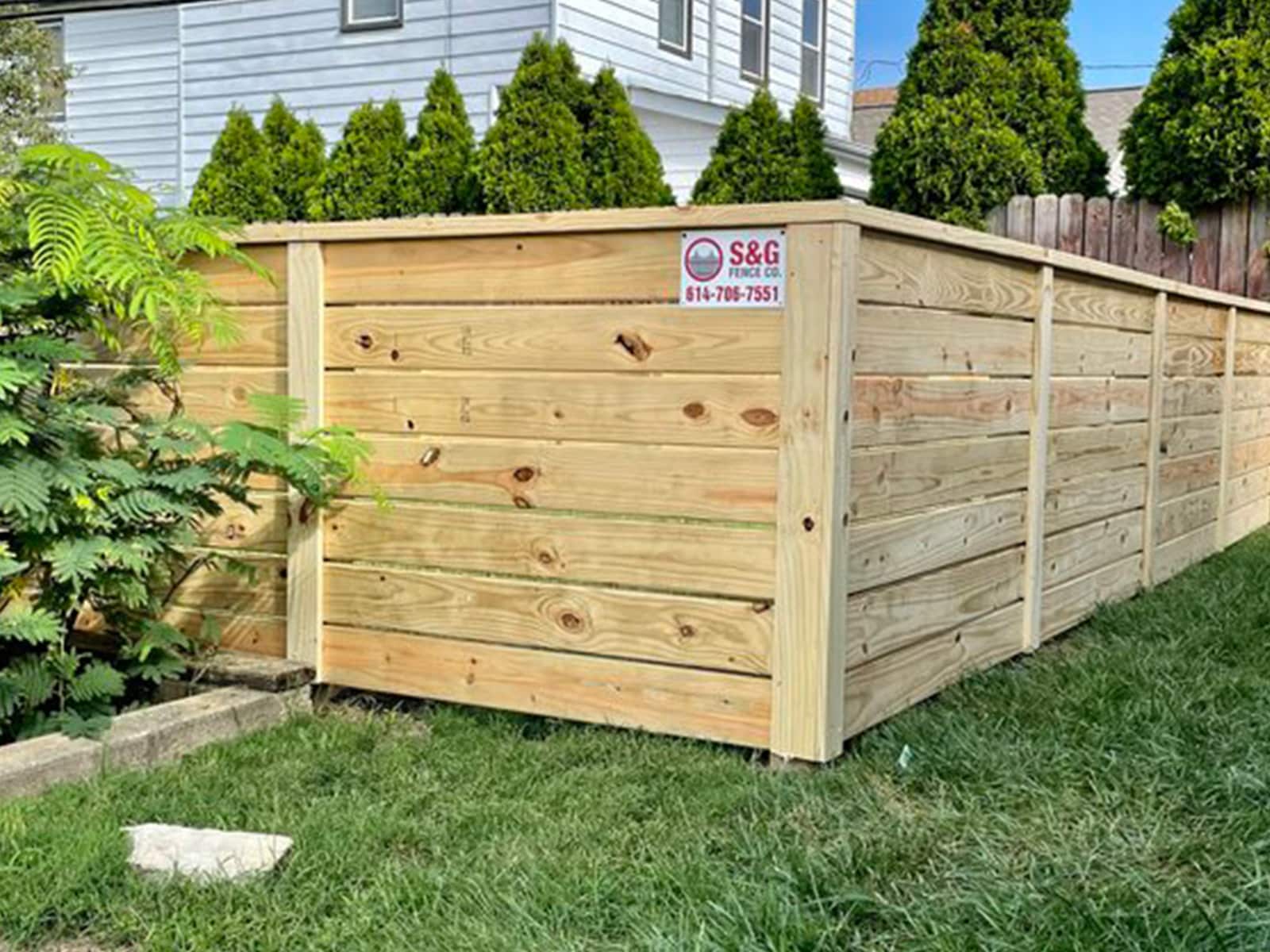 Wood Fence Installation in Columbus Ohio